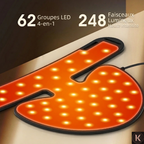 Masque LED Visage Photothérapie KORYANCE 8 Thérapies Anti-Âge & Éclat | Visage |