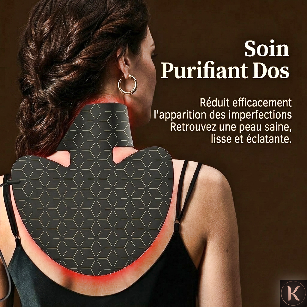 Masque LED Photothérapie KORYANCE 8 Thérapies Anti-Âge & Éclat | Visage & Cou Haute Densité